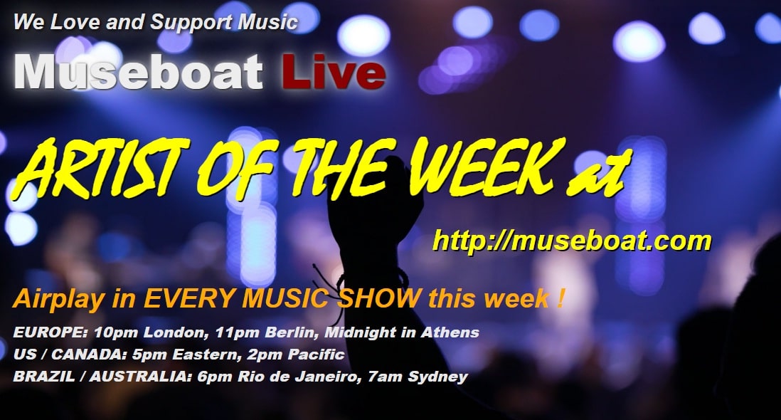 PAUL JUPE - ARTIST OF THE WEEK on Museboat Live