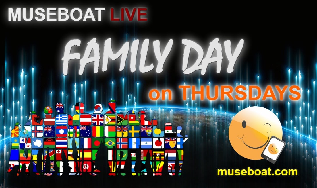 Museboat Live page for Listeners