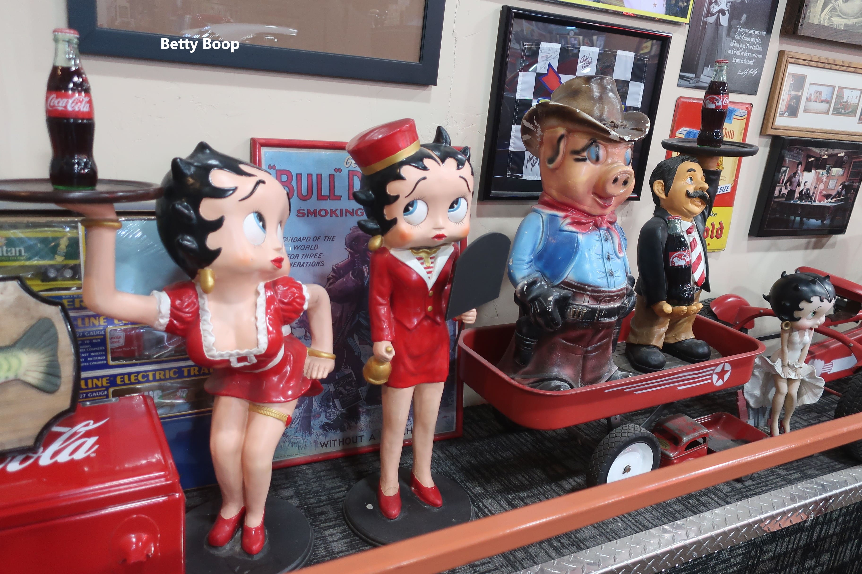 Russel´s Travel Center in New Mexico Betty Boop