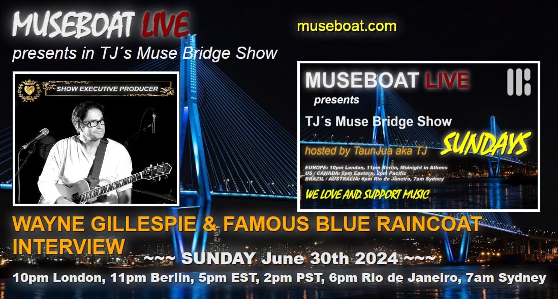 MUSEBOAT LIVE CHANNEL - INTERVIEWS