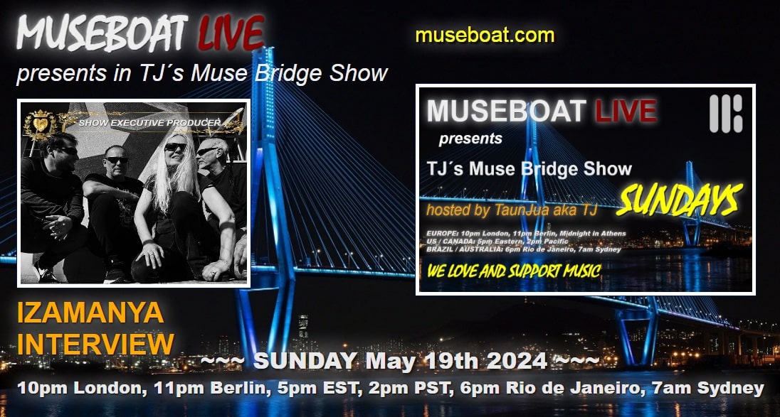 IZAMANYA INTERVIEW for Museboat Live channel