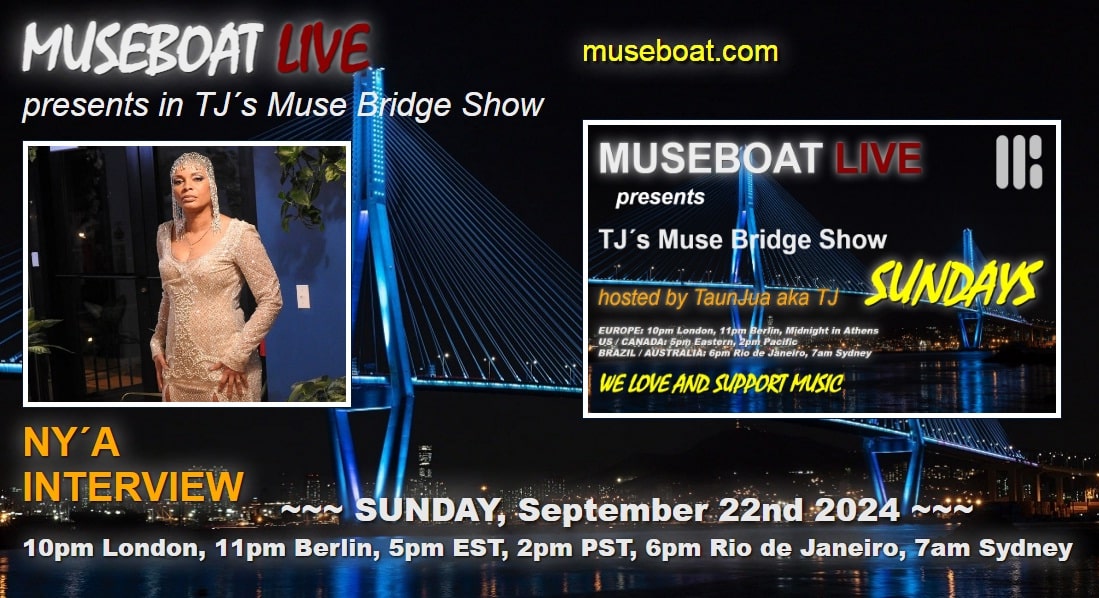 Interview with NY´A on Museboat Live