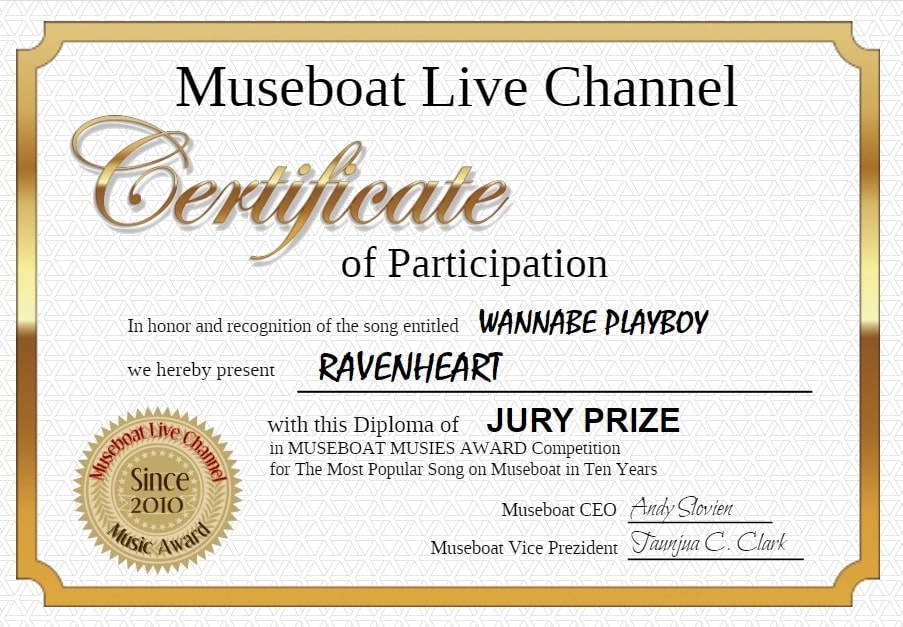 RAVENHEART on Museboat Live